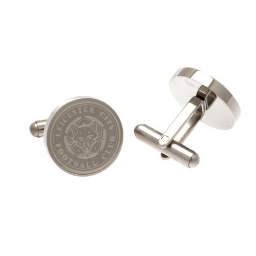 Leicester City manžetové knoflíčky Stainless Steel Formed Cufflinks