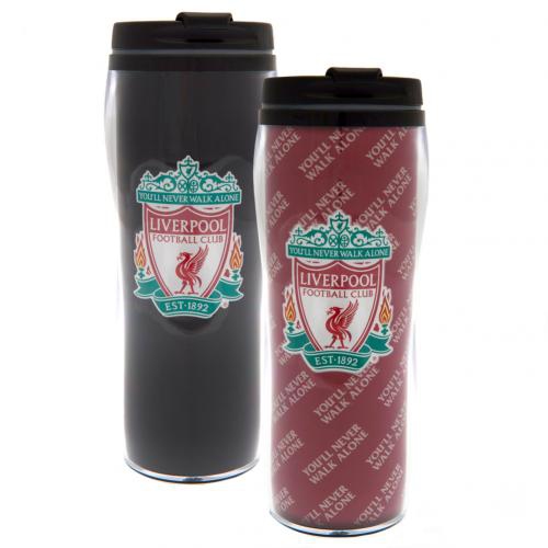 FC Liverpool cestovní hrnek Heat Changing Travel Mug