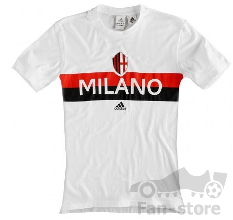 AC Milan pánské tričko white story