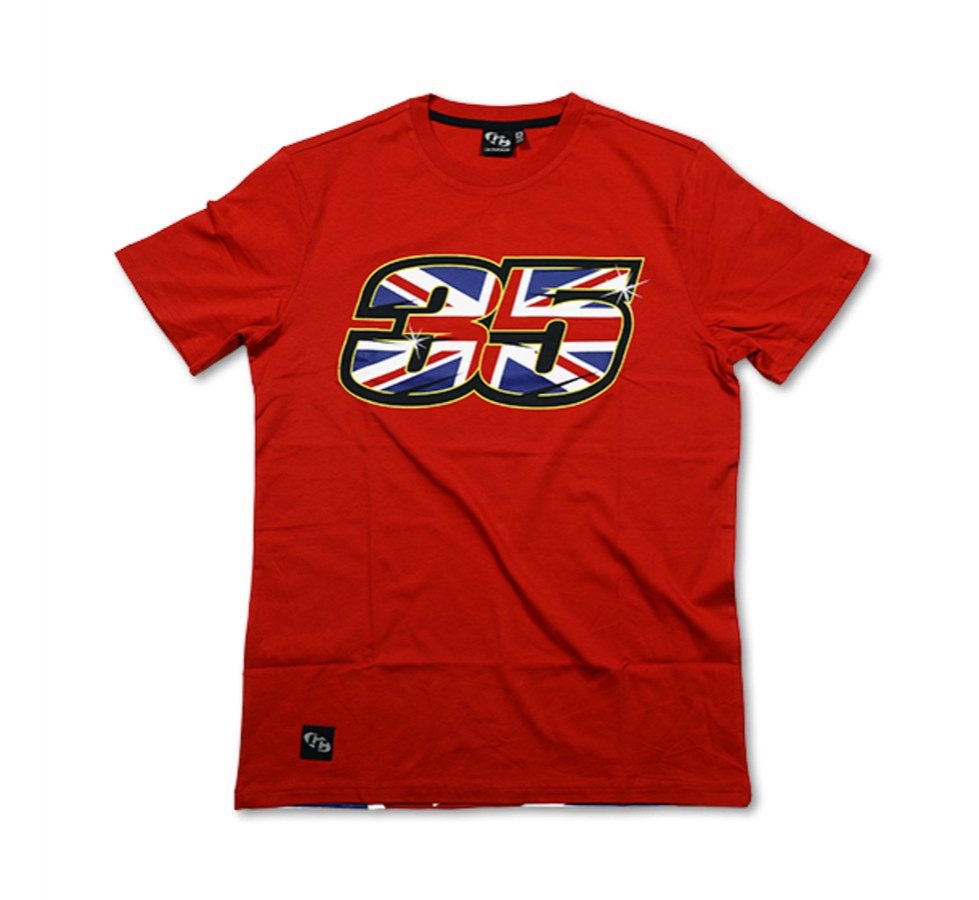 Cal Crutchlow pánské tričko red