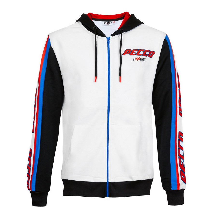 Francesco Bagnaia pánská mikina s kapucí Pramac