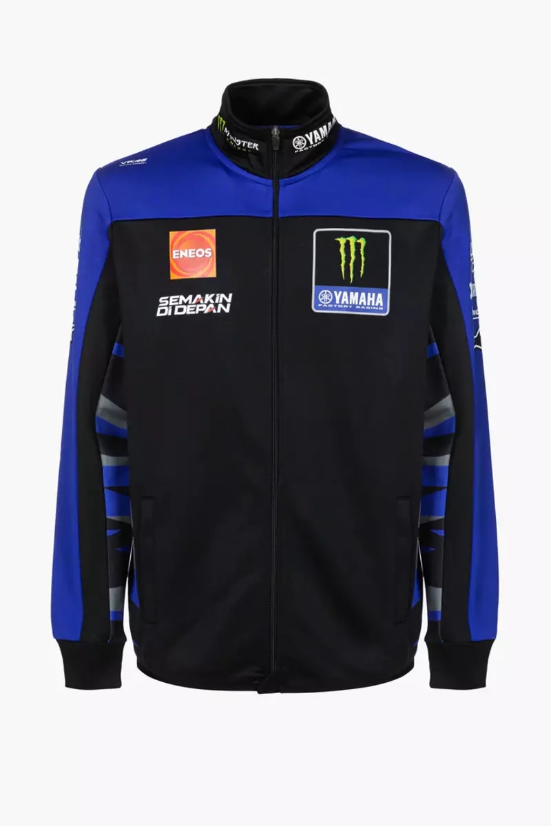 Valentino Rossi pánská mikina replica monster energy yamaha 2023