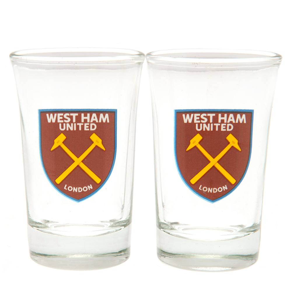 West Ham United panák štamprle 2pk Shot Glass Set