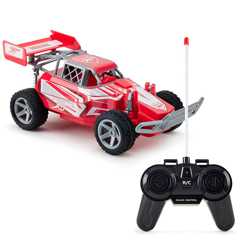 FC Arsenal auto na dálkové ovládání Radio Control Speed Buggy 1:18 Scale