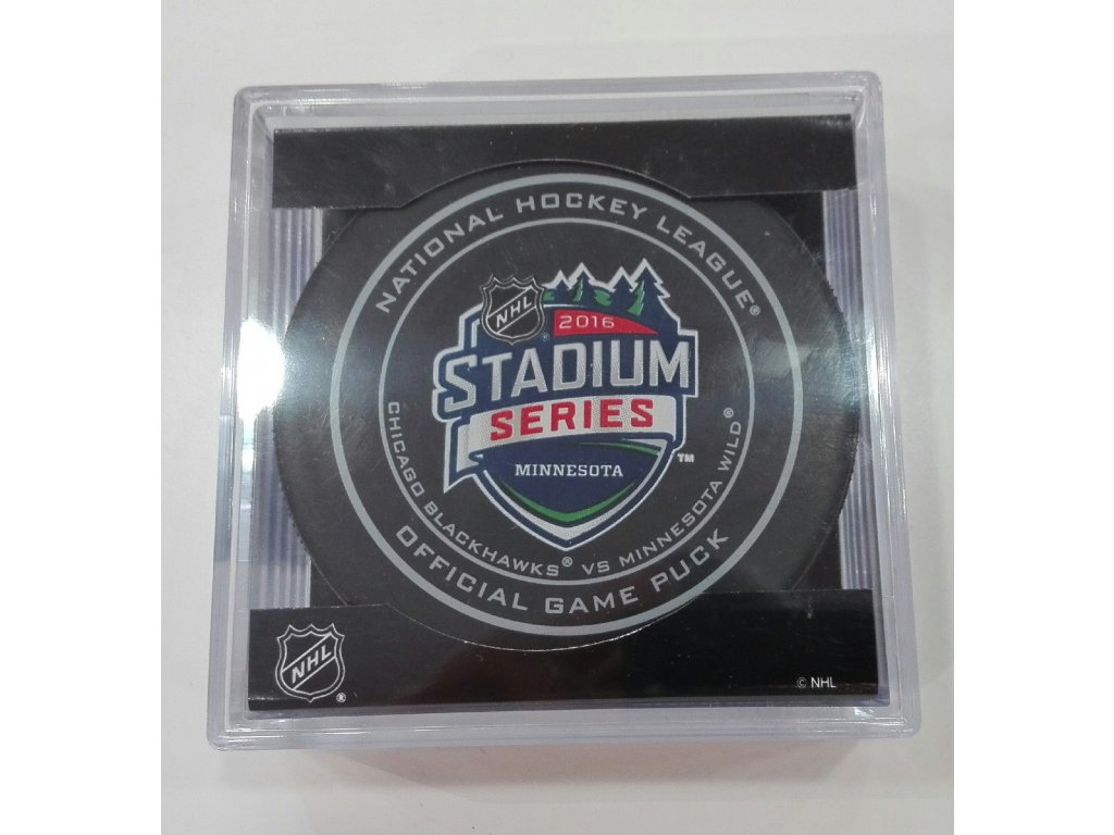 Minnesota Wild puk Stadium Series 2016 Game Official