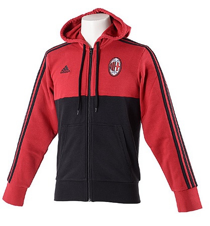 AC Milan pánská mikina Fz redblack