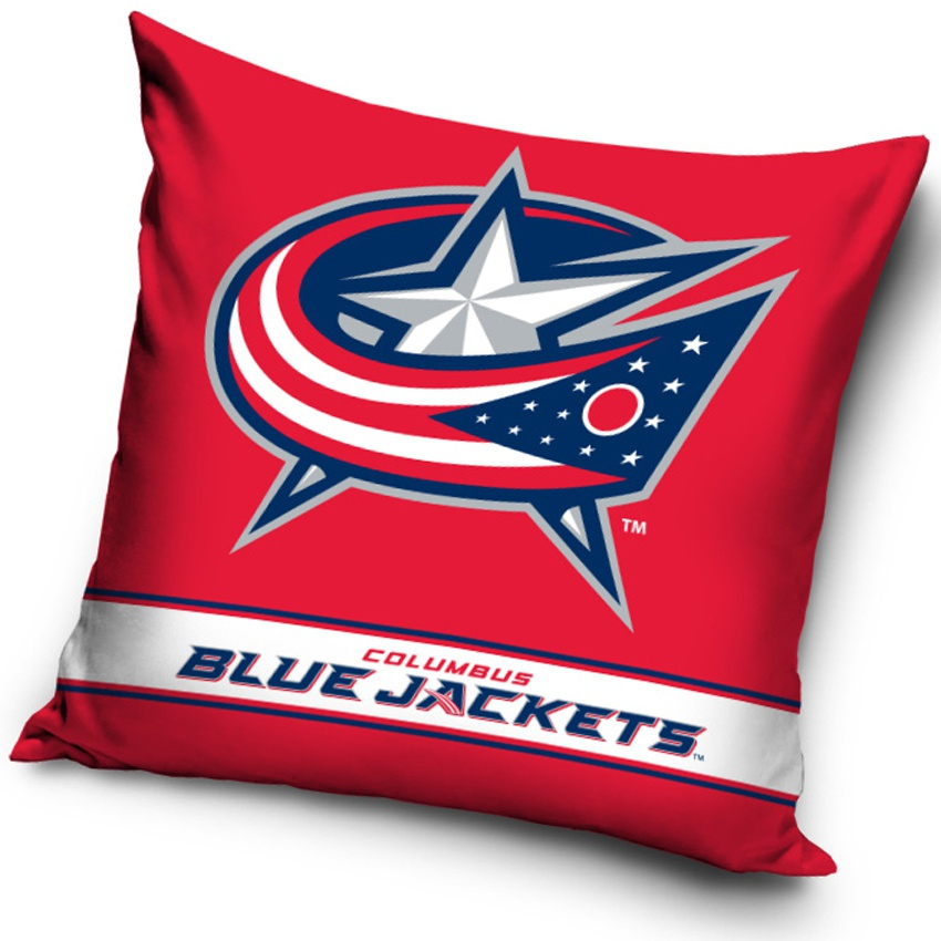 Columbus Blue Jackets polštářek logo