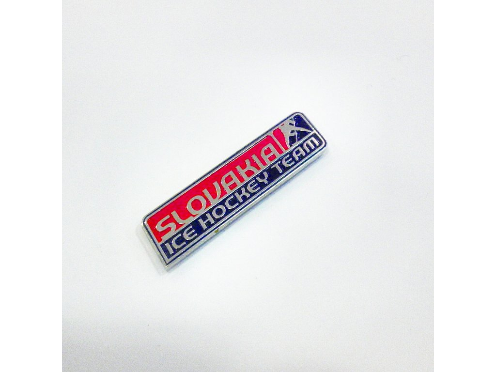 Hokejové reprezentace kovový odznak Slovakia Ice Hockey Team small