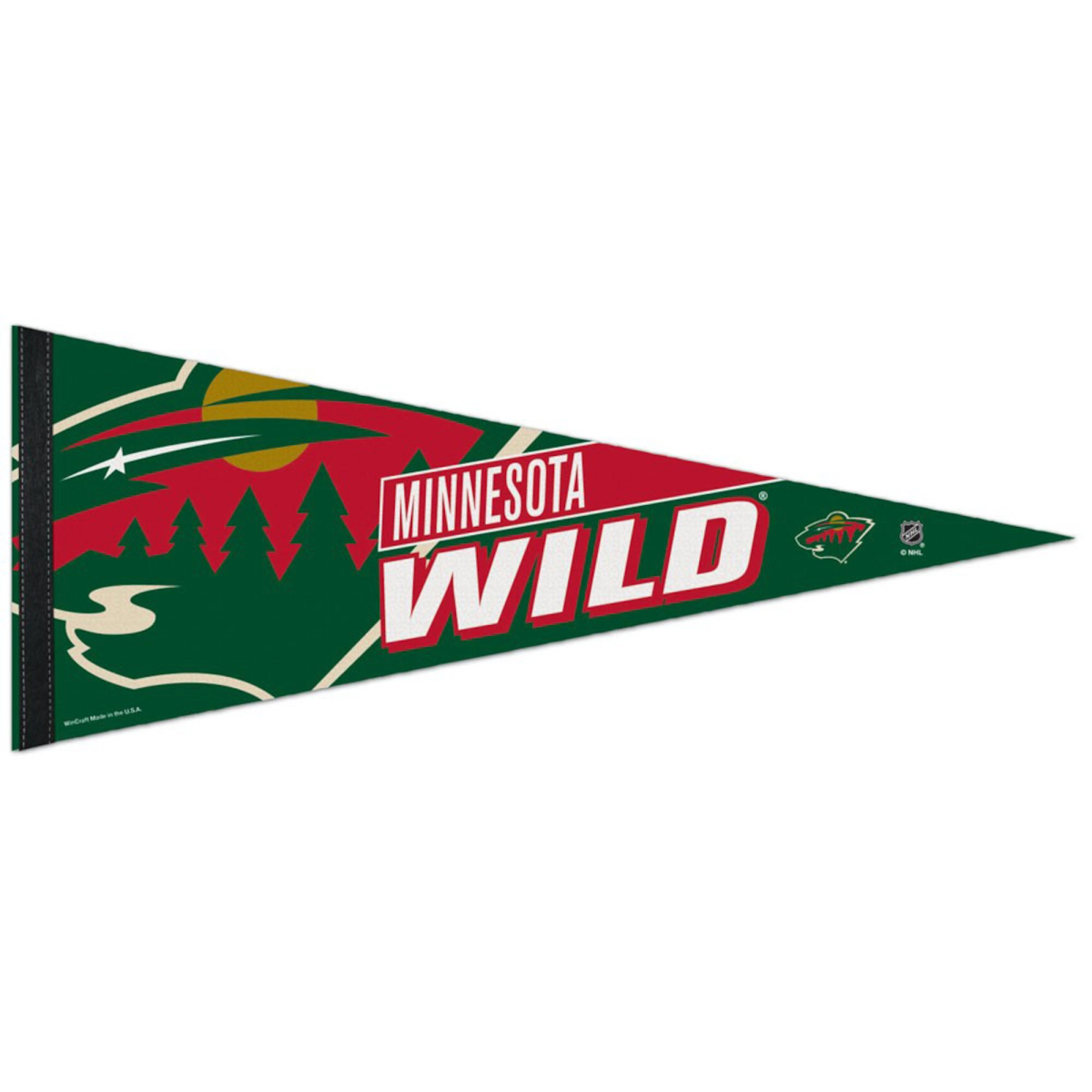 Minnesota Wild vlajka Premium Pennant