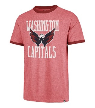 Washington Capitals pánské tričko Belridge 47 Capital Ringer Tee
