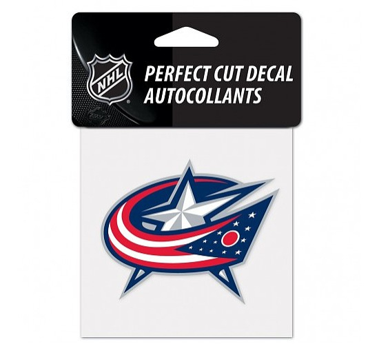 Columbus Blue Jackets samolepka Color Decal