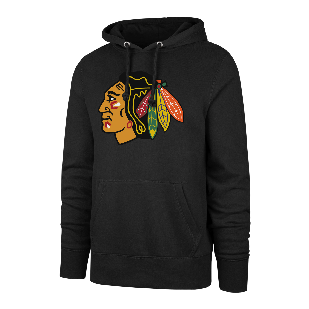 Chicago Blackhawks pánská mikina s kapucí imprint 47 burnside hood