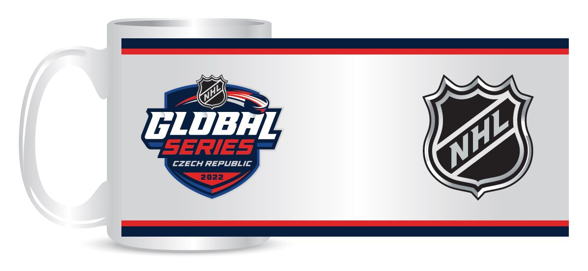 NHL produkty hrníček 2022 Czech Republic Event Logo Ceramic