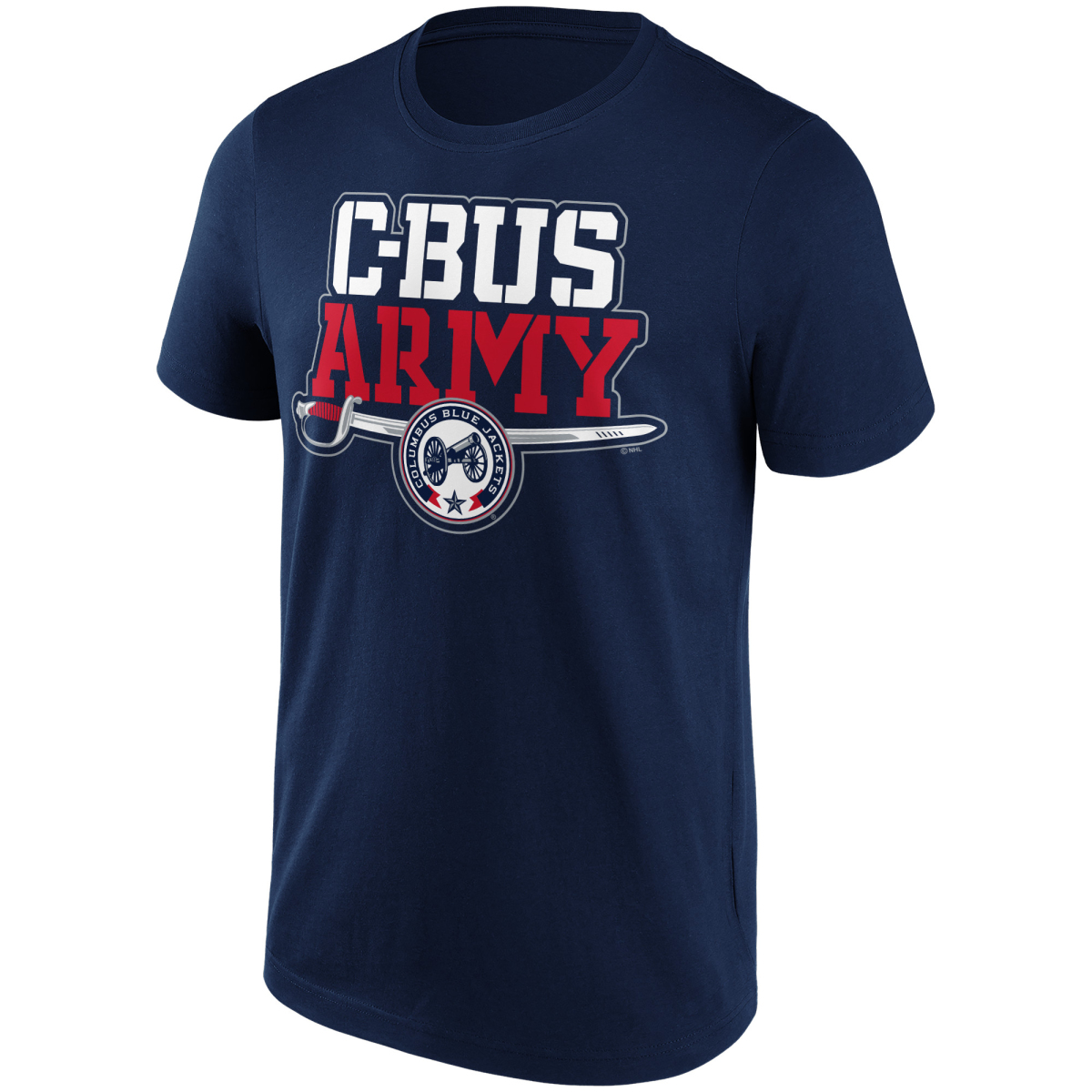 Columbus Blue Jackets pánské tričko Hometown Graphic navy