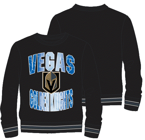 Vegas Golden Knights dětská mikina Classic Blueliner Crew Neck