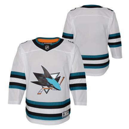 San Jose Sharks dětský hokejový dres Premier White Away