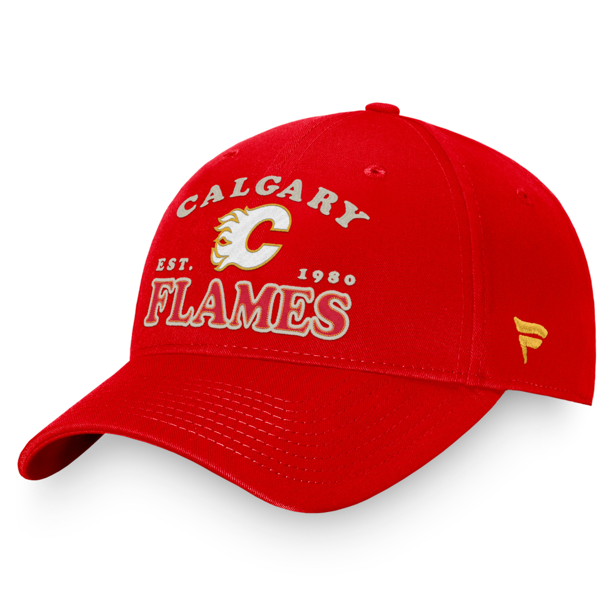 Calgary Flames čepice baseballová kšiltovka Heritage Unstructured Adjustable
