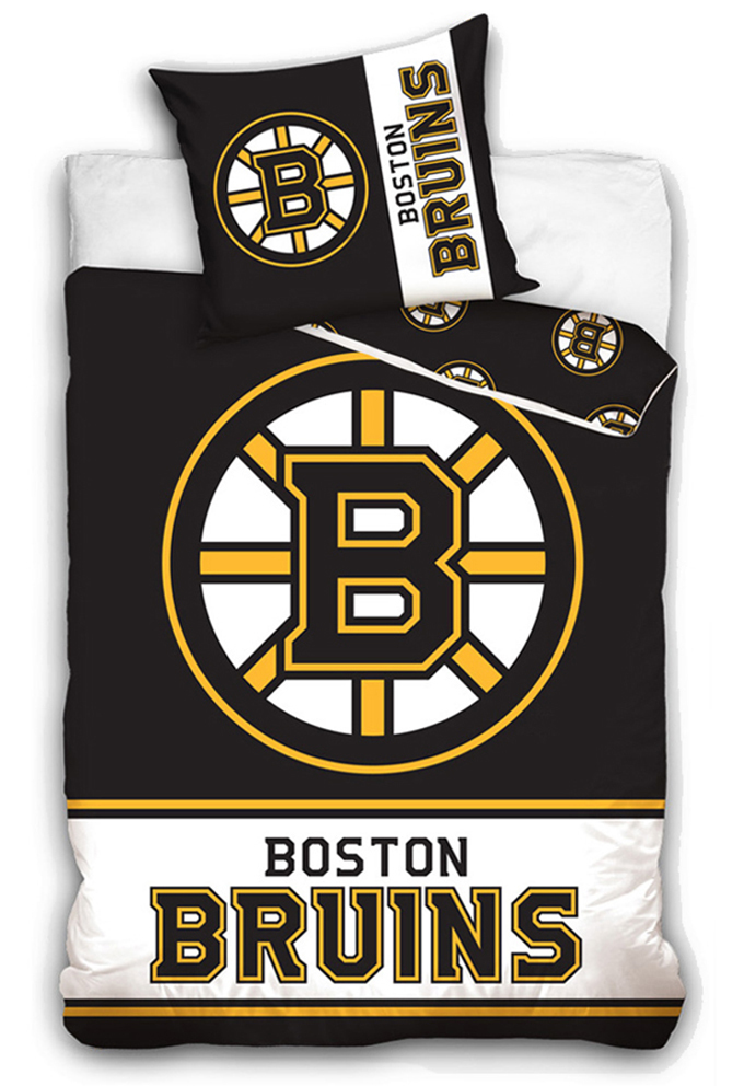 Boston Bruins povlečení na jednu postel Coral
