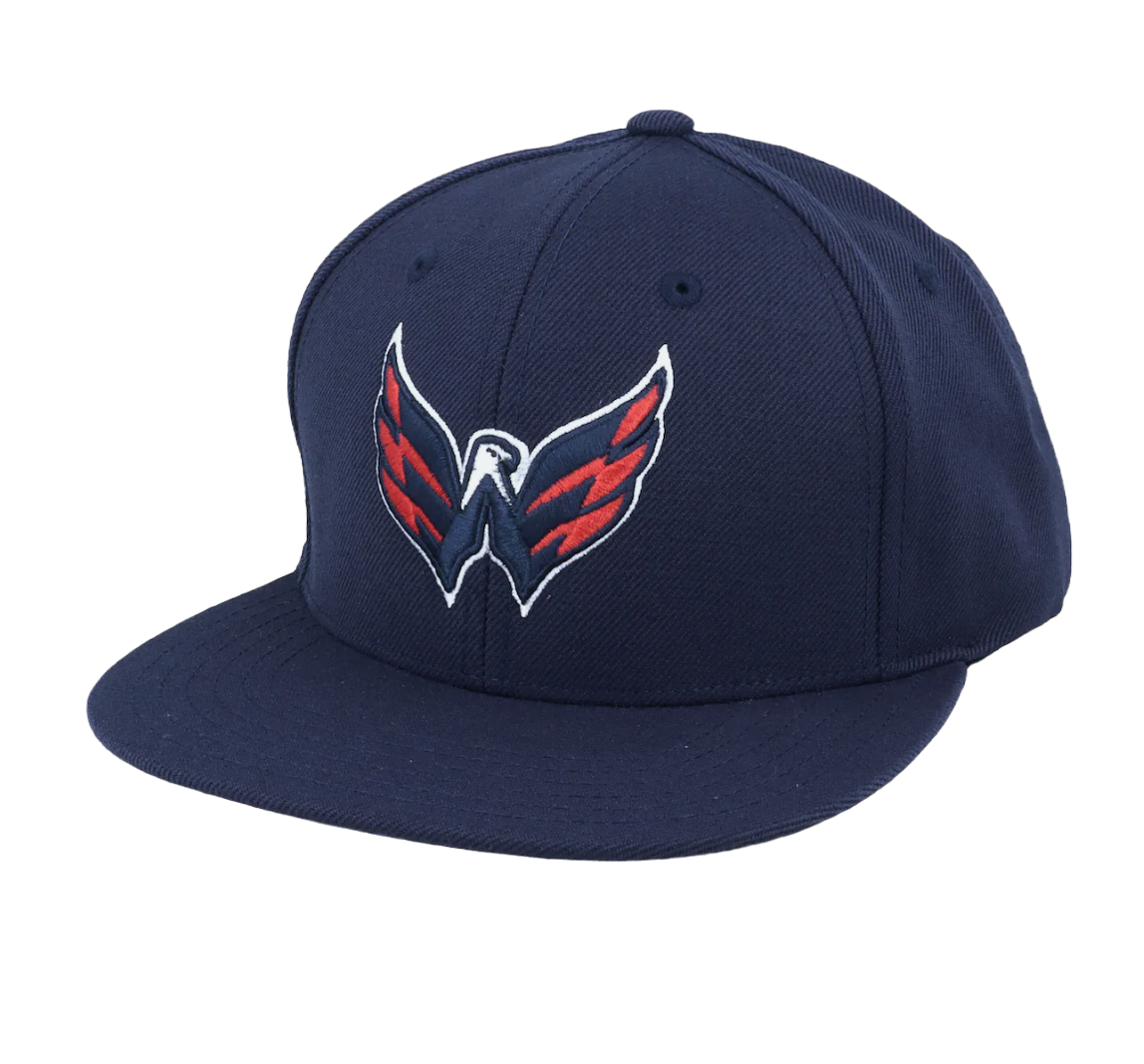 Washington Capitals čepice flat kšiltovka 400 Series Navy