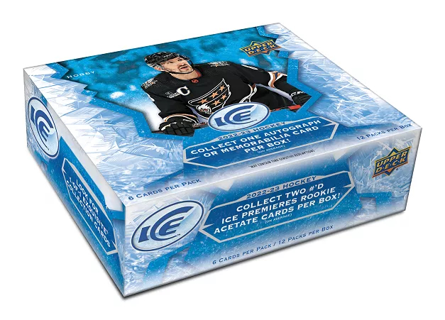 NHL boxy hokejové karty NHL 2022-23 Upper Deck Ice Hobby Box