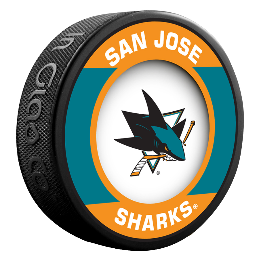 San Jose Sharks puk Retro