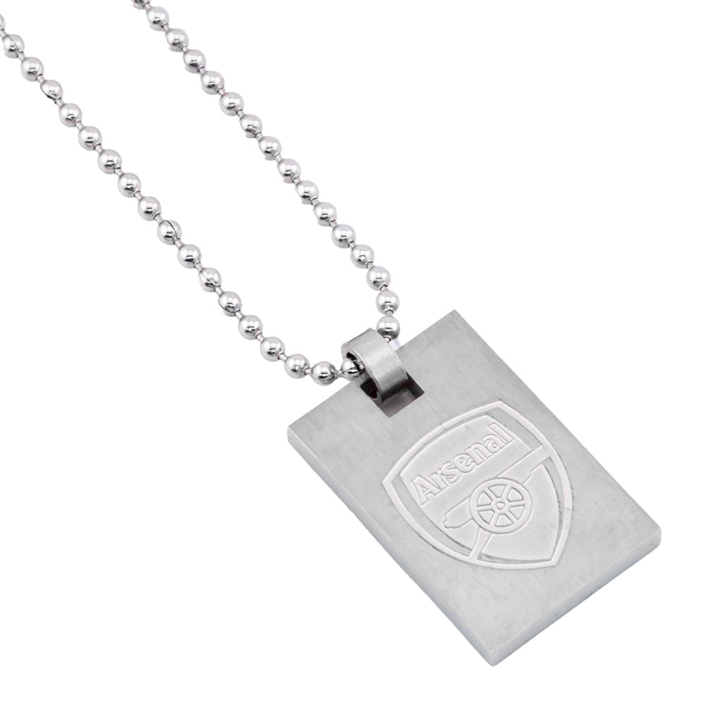 FC Arsenal řetízek na krk se psí známkou Dog Tag & Chain