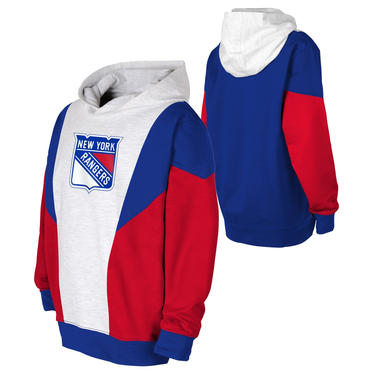 New York Rangers dětská mikina s kapucí Champion League Fleece Hood