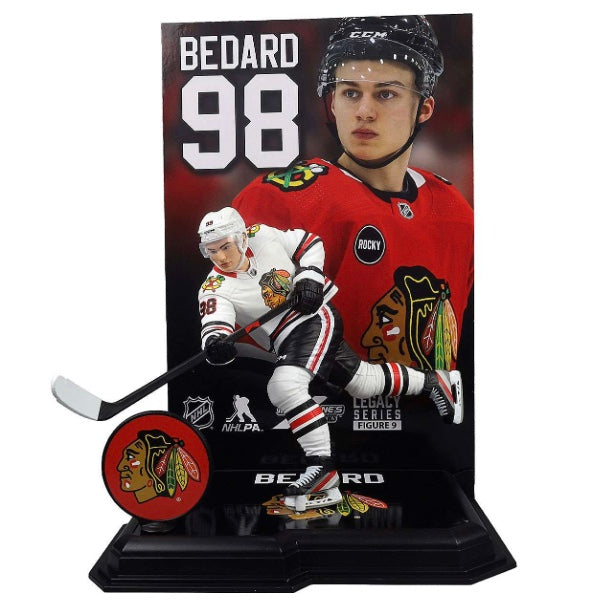 Chicago Blackhawks figurka Connor Bedard #98 Figure SportsPicks LIMITED PLATINUM CHASE