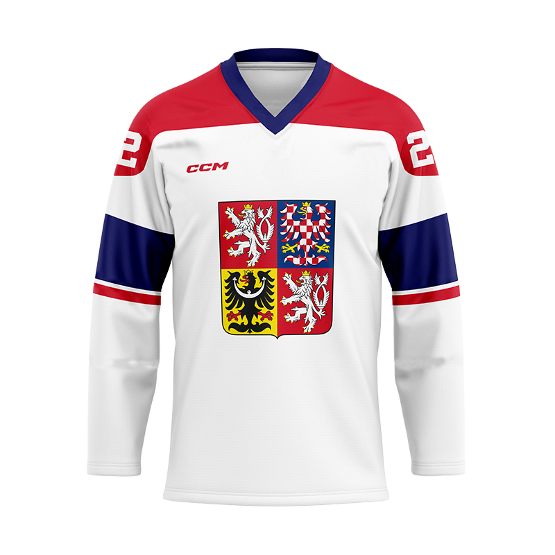 Hokejové reprezentace hokejový dres Ondřej Palát #18 CCM Czech republic - white