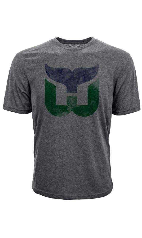 Hartford Whalers pánské tričko grey Retro Tee
