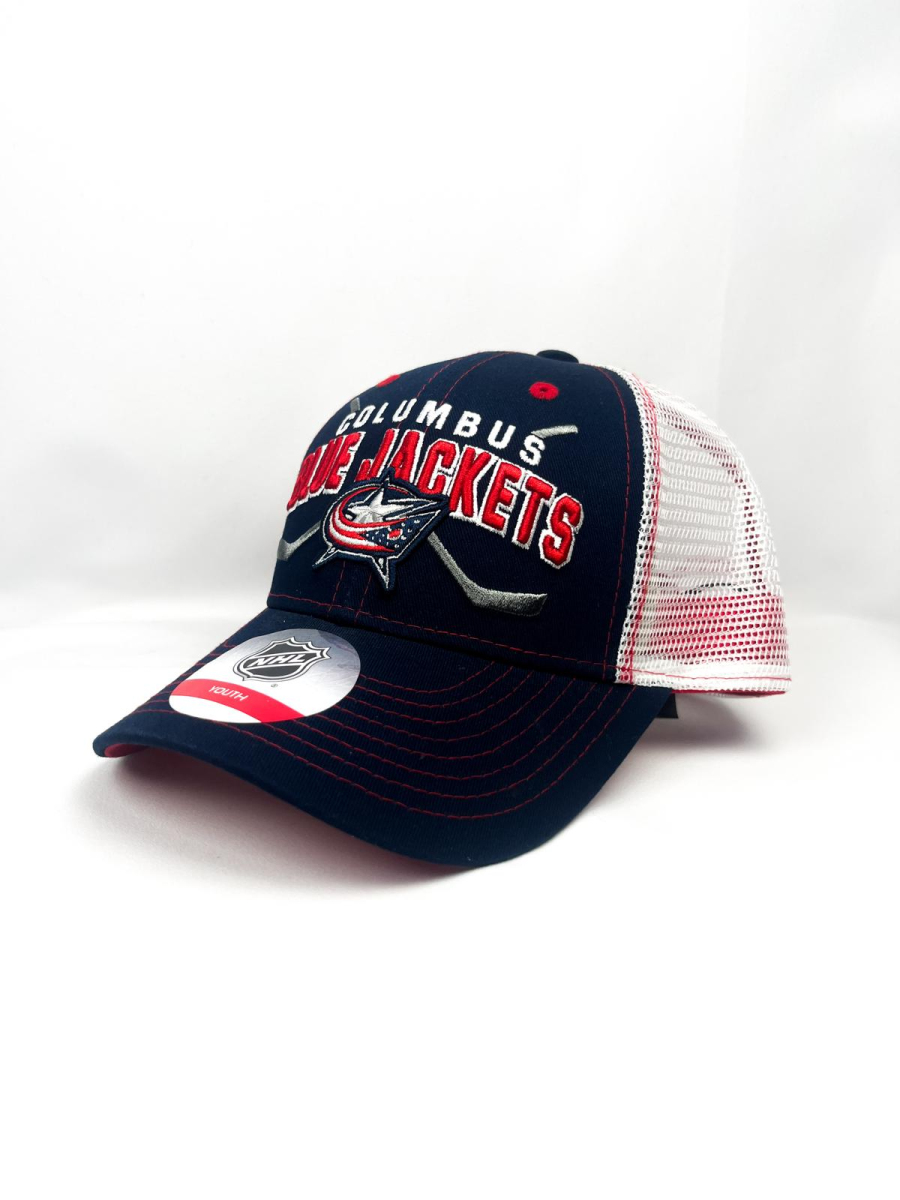 Columbus Blue Jackets dětská čepice baseballová kšiltovka Core Lockup Trucker Snapback