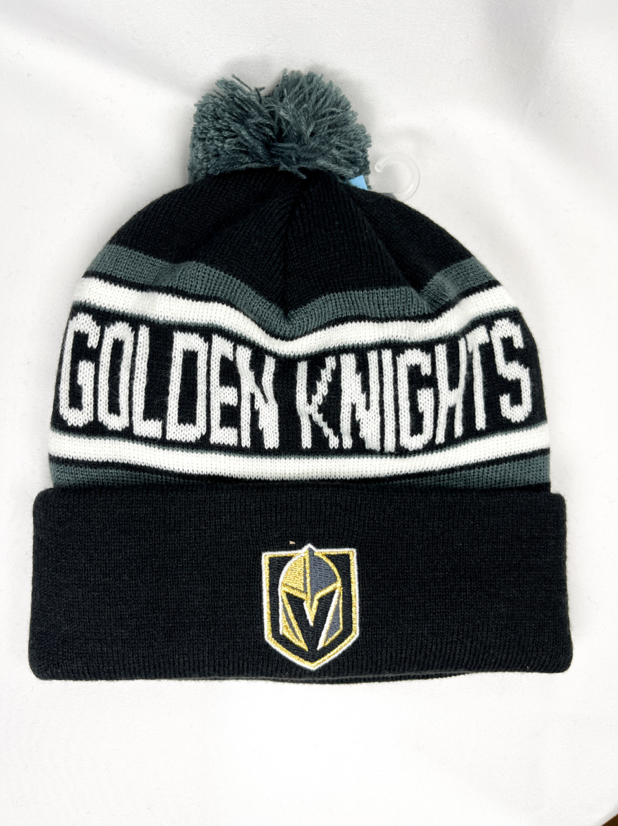 Vegas Golden Knights dětská zimní čepice Jacquard Cuffed Knit With Pom