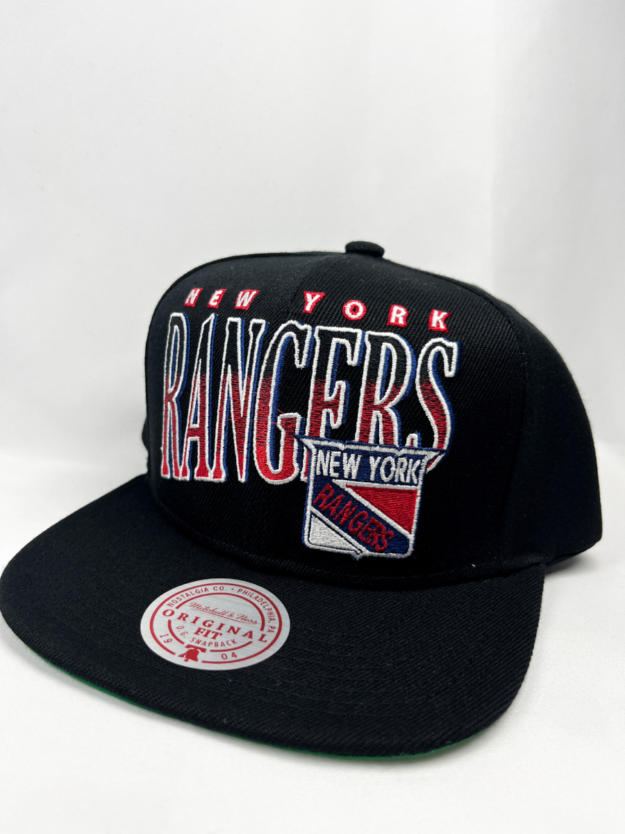 New York Rangers čepice flat kšiltovka Line Work Snapback Vntg