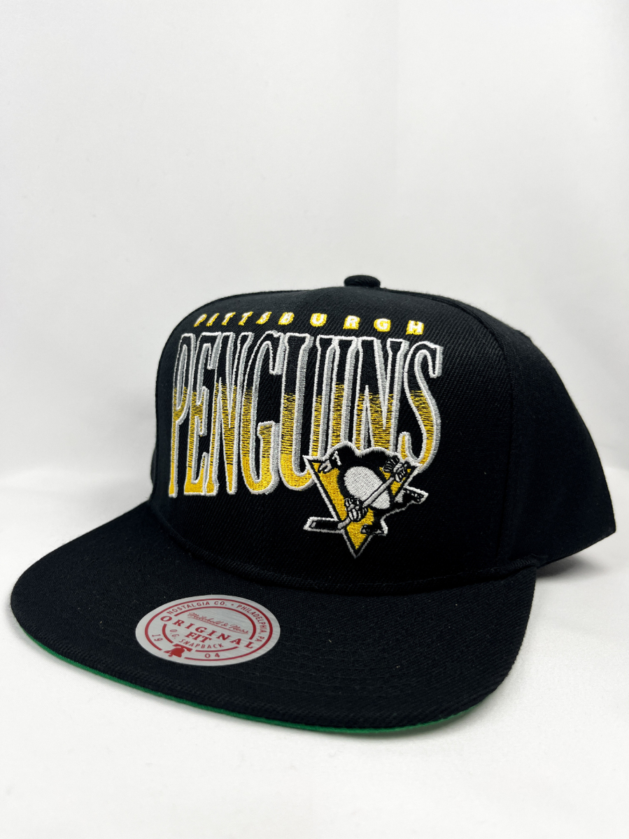 Pittsburgh Penguins čepice flat kšiltovka Line Work Snapback Vntg