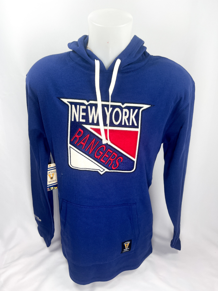 New York Rangers pánská mikina s kapucí Thermal Lightweight Hoodie Vintage Logo