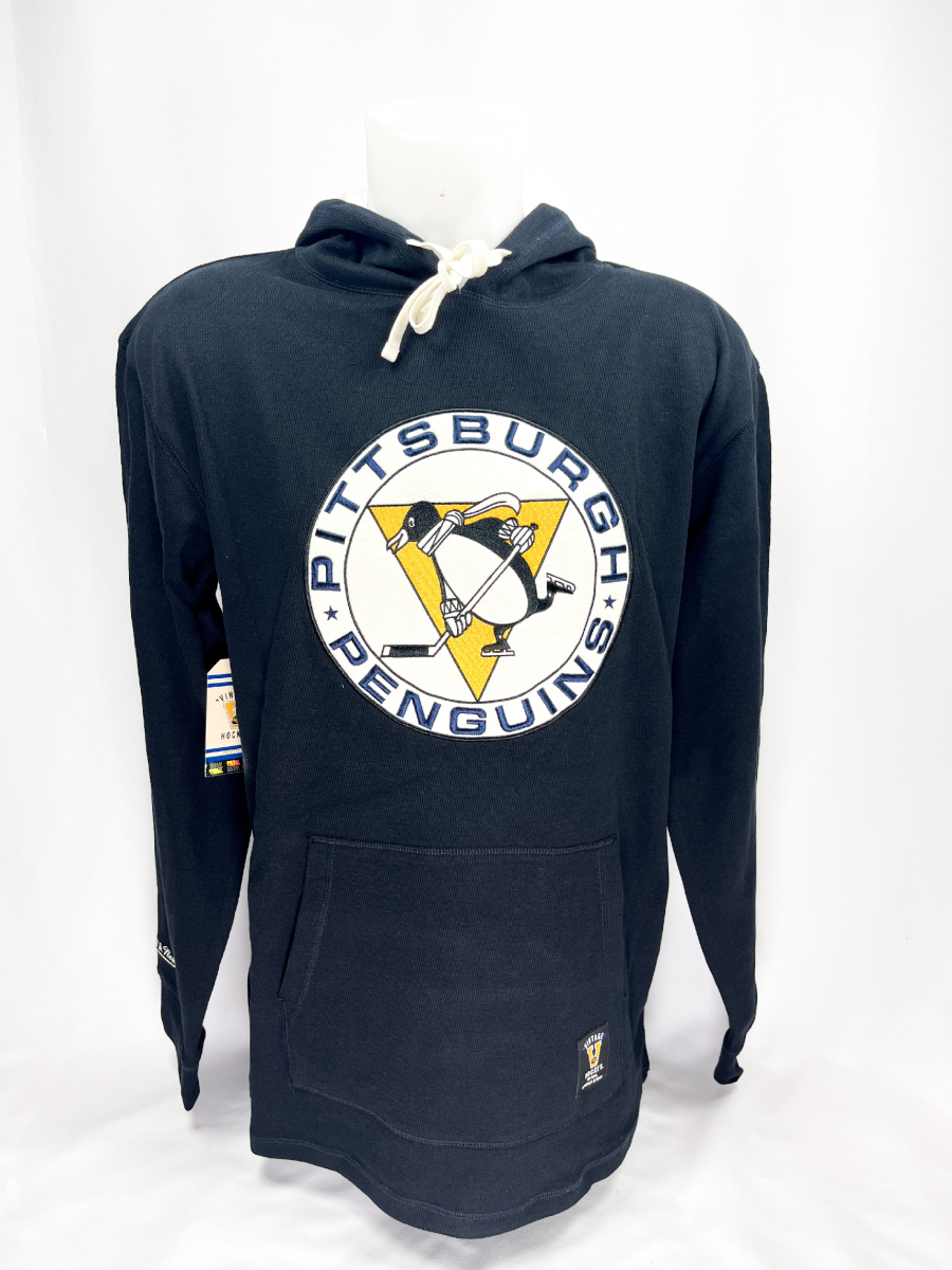 Pittsburgh Penguins pánská mikina s kapucí Thermal Lightweight Hoodie Vintage Logo