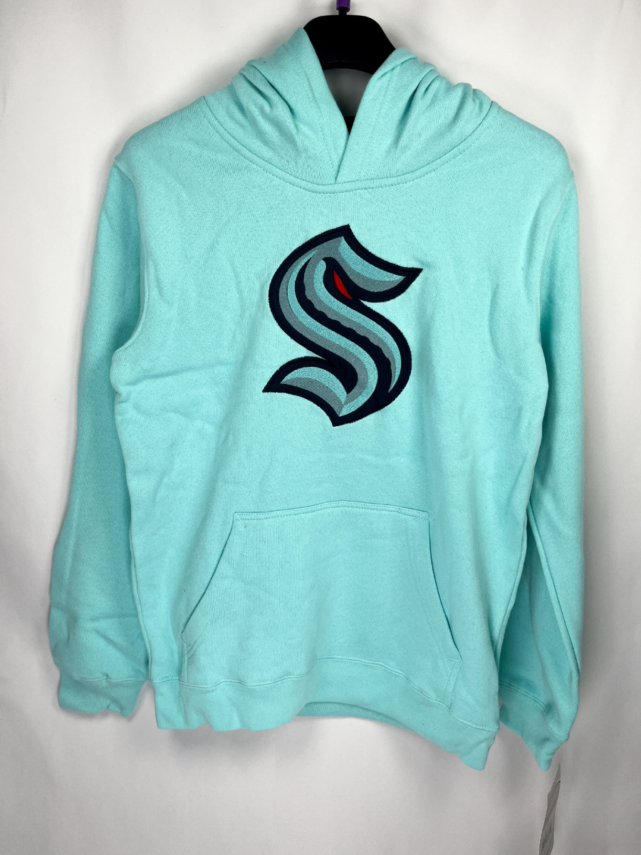 Seattle Kraken dětská mikina s kapucí Prime Logo Pullover Fleece