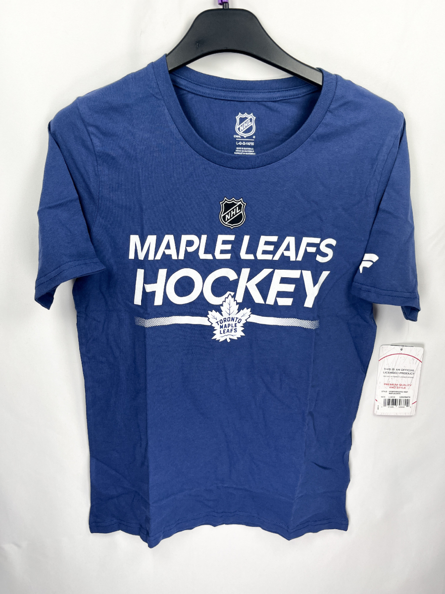 Toronto Maple Leafs dětské tričko Apro Wordmark Ss Ctn Tee