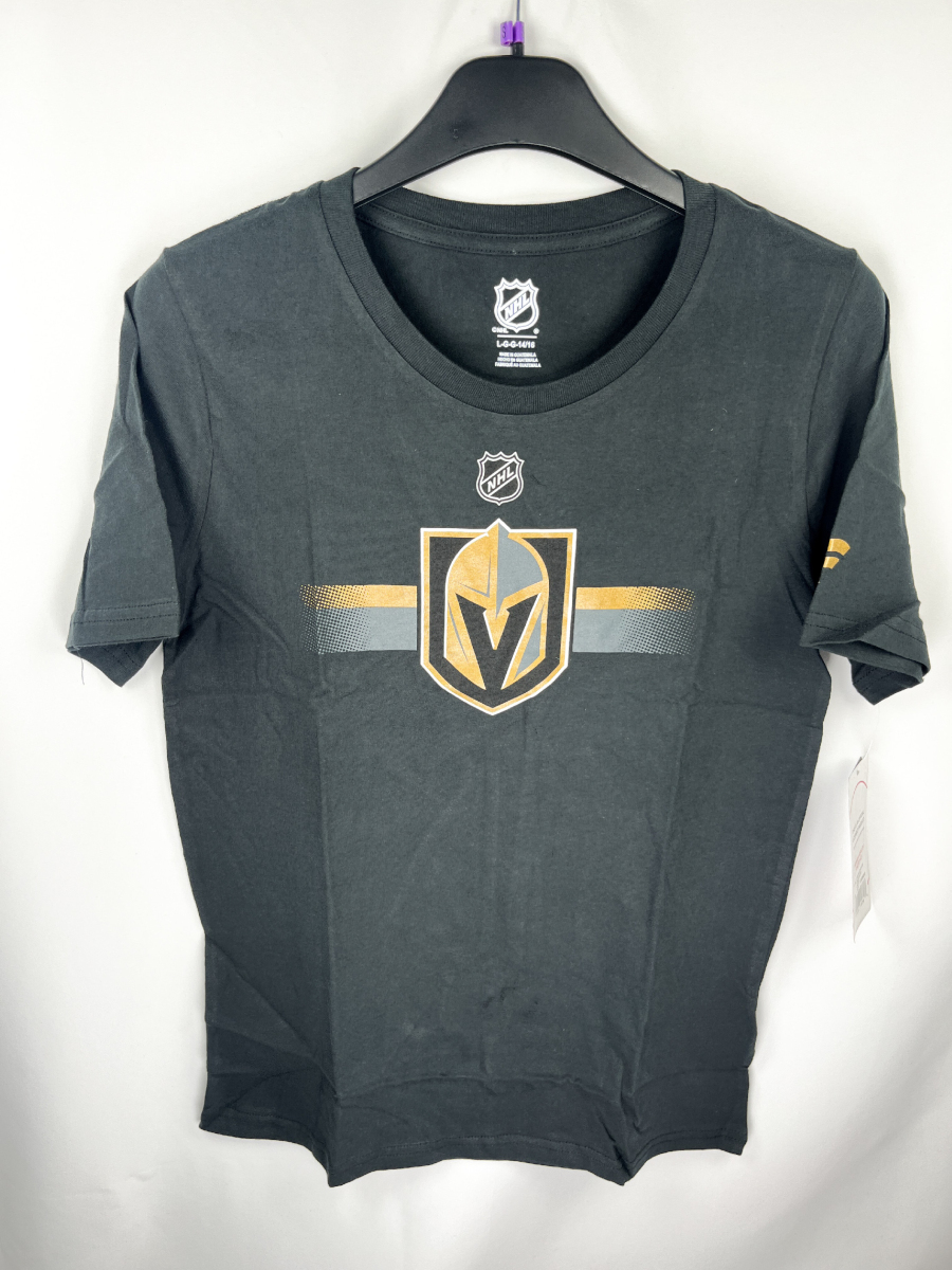Vegas Golden Knights dětské tričko Apro Logo Ss Ctn Tee grey