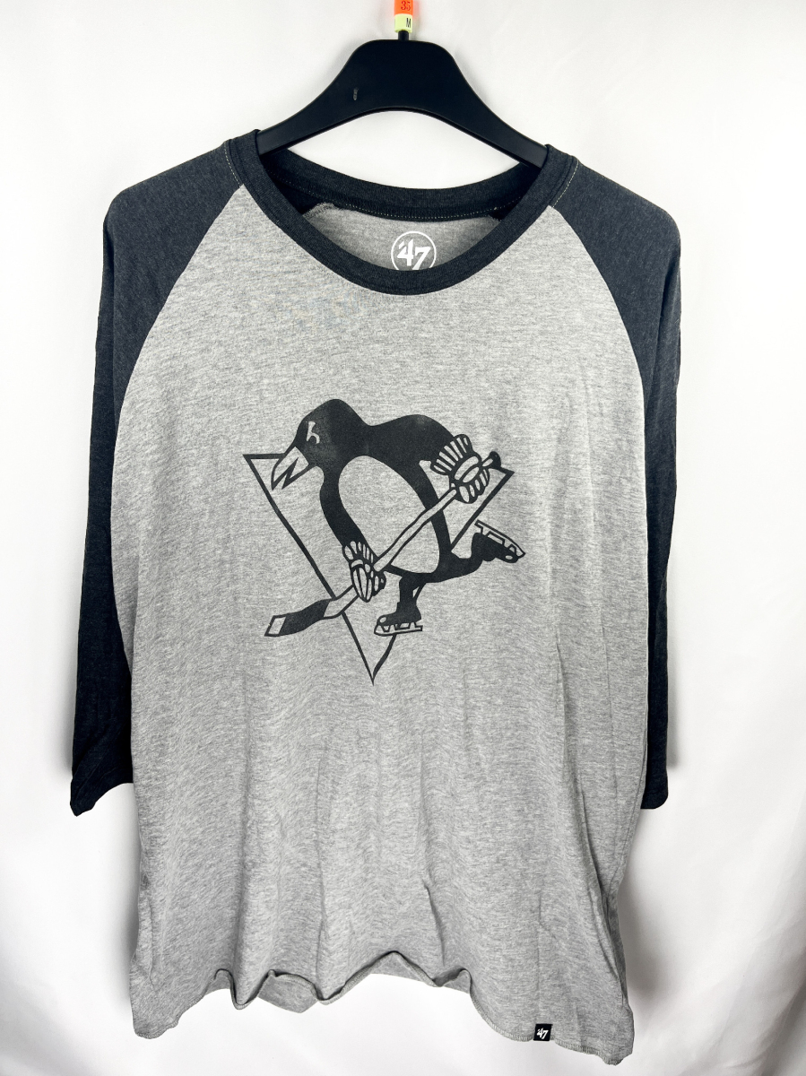 Pittsburgh Penguins pánské tričko s dlouhým rukávem Raglan