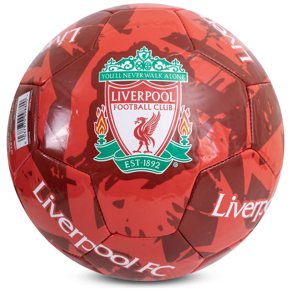 FC Liverpool fotbalový míč Graffiti  - size 5