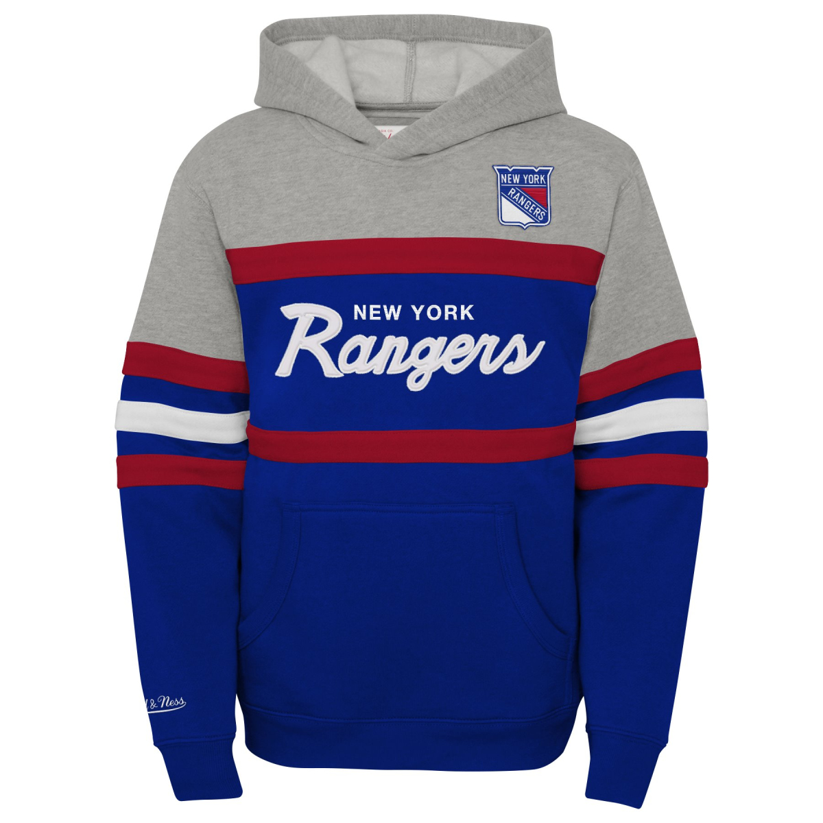 New York Rangers dětská mikina s kapucí Head Coach Hoody
