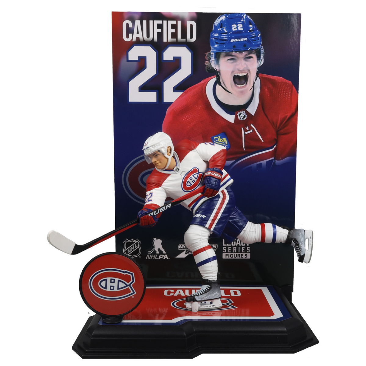 Montreal Canadiens figurka Cole Caufield #22 Figure SportsPicks  LIMITED PLATINUM CHASE