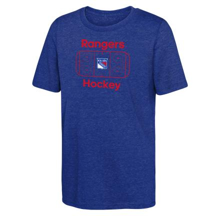 New York Rangers dětské tričko Goal Tender Ss Triblend