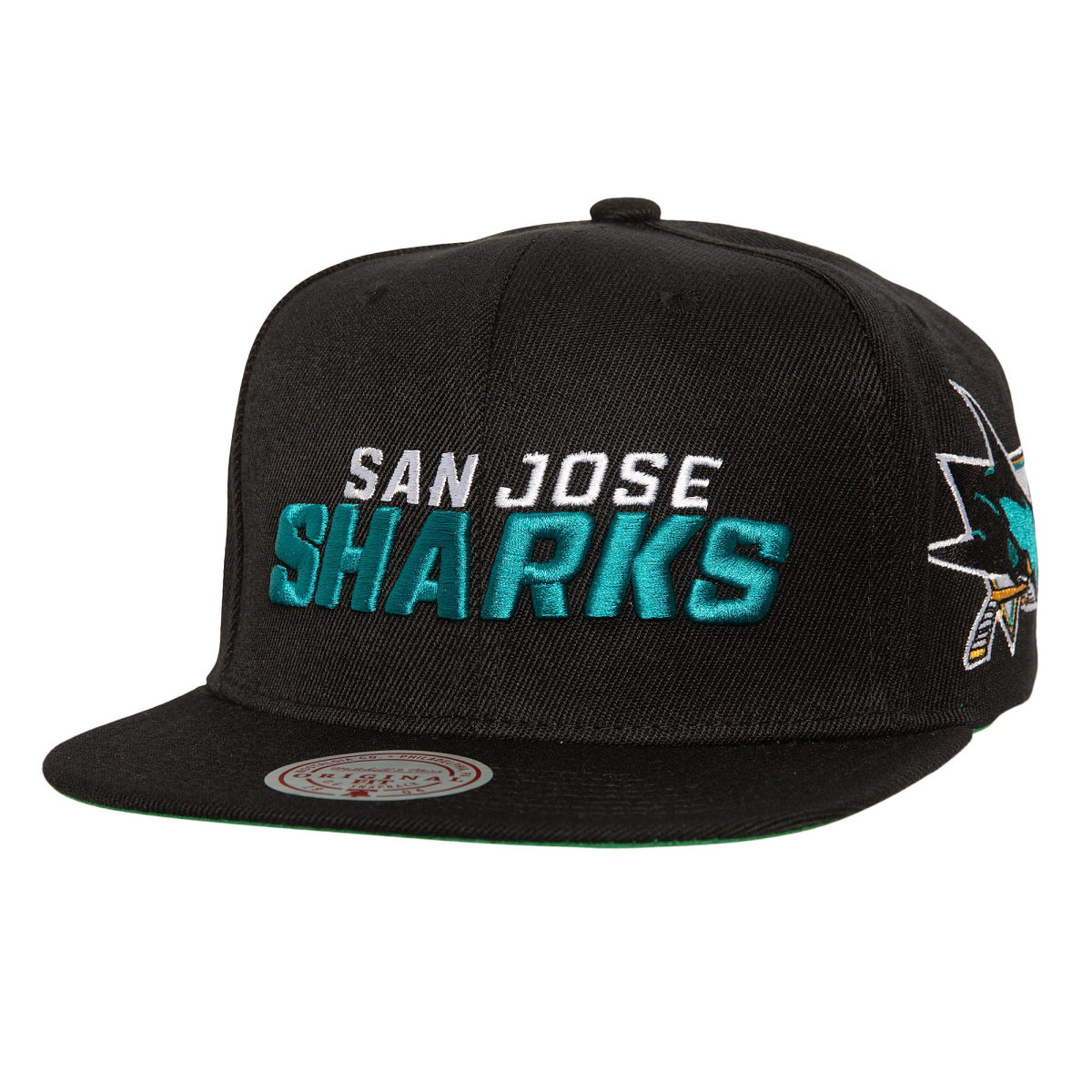 San Jose Sharks čepice flat kšiltovka NHL Triple Play Snapback