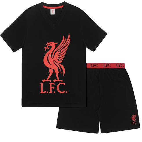 FC Liverpool pánské pyžamo short black