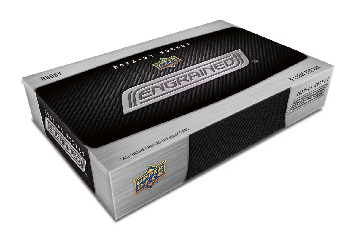 NHL boxy hokejové karty NHL 2023-24 Upper Deck Engrained Hockey Hobby Box