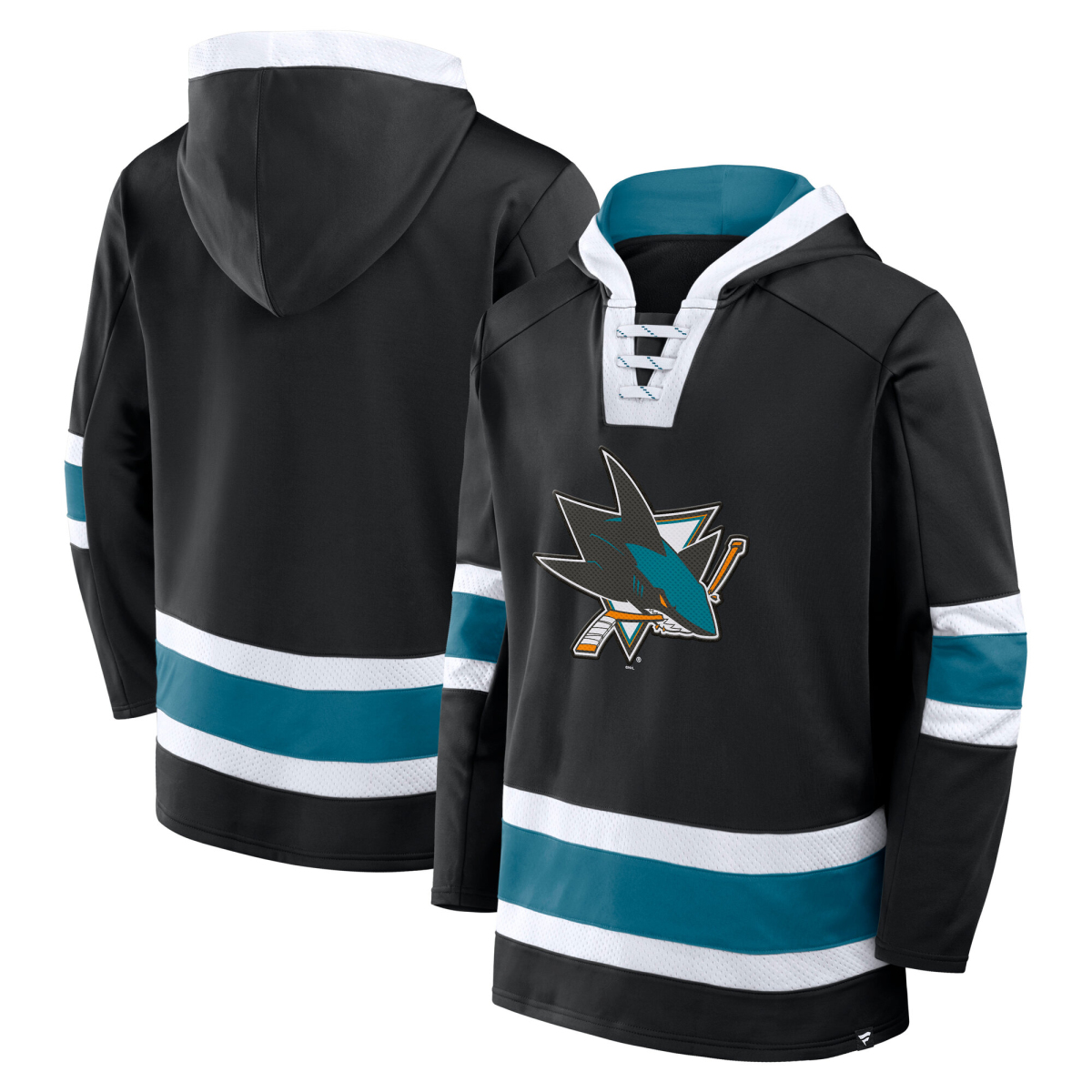 San Jose Sharks pánská mikina s kapucí Mens Laced Hockey