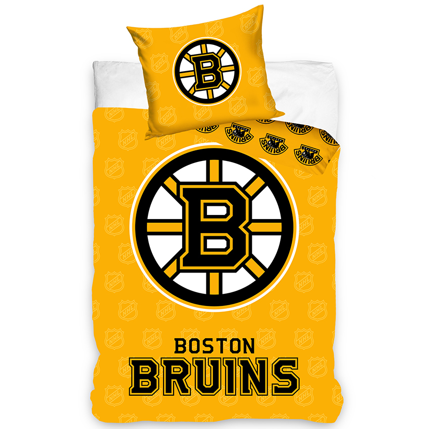 Boston Bruins povlečení na jednu postel Shield 2
