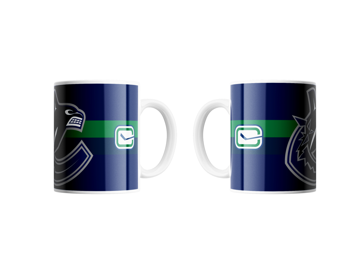 Vancouver Canucks hrníček TRIPLE LOGO